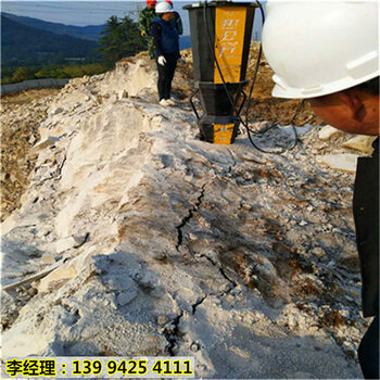 石材厂加工岩石开采机器贵州铜仁-破碎硬石头